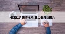 老五仁月饼好吃吗,五仁老月饼图片